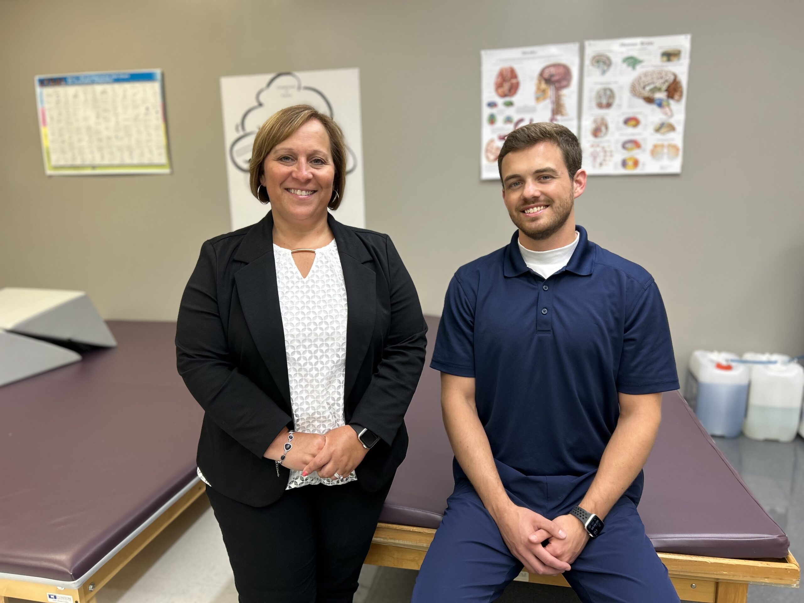 Tyler Szlempa and Teri LaGuardia